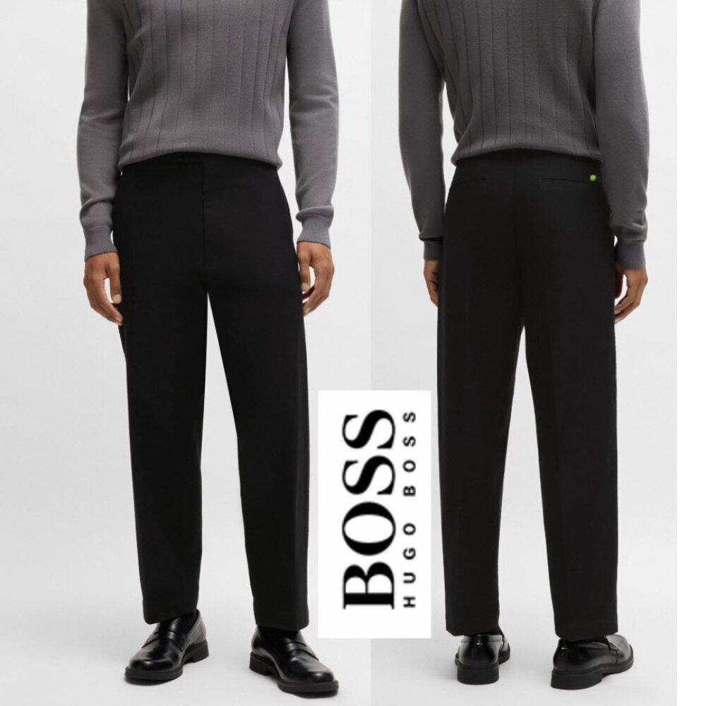 Hugo Boss Black Paddys Pants Size 38R Straight Fit Classic Style Versatile